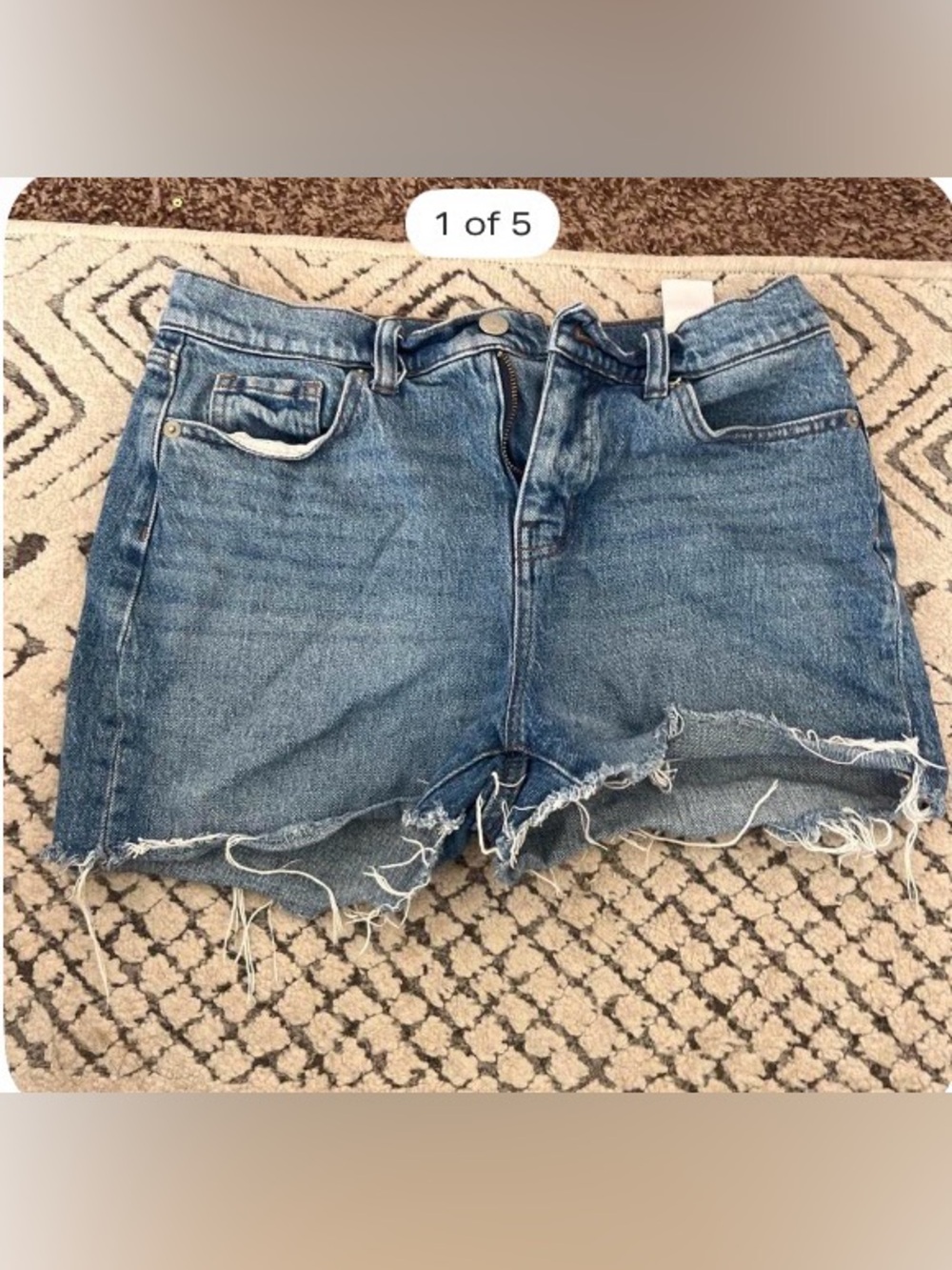 Banana republic denim jean shorts size 26/2 girlfriend short